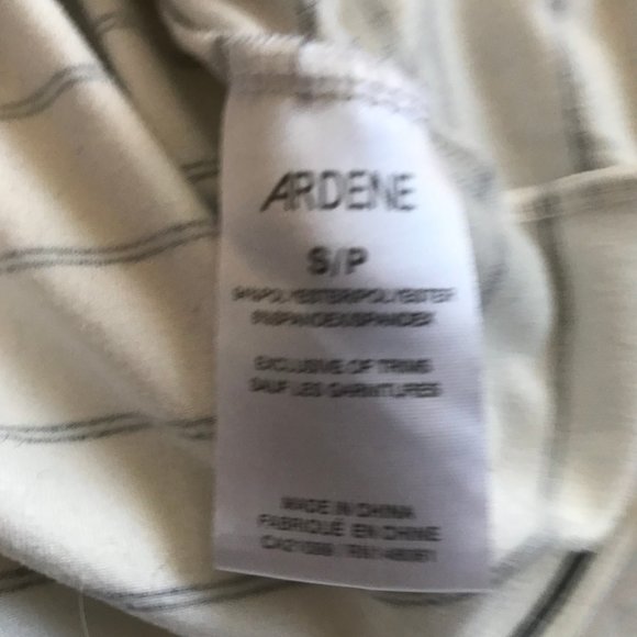 3 for 20$ // White Striped Sailor Style Top - Picture 4 of 4